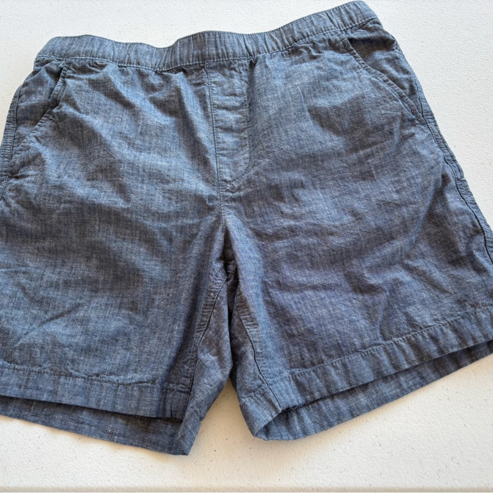 Men's Blue checked Shorts